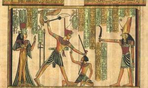 Depiction of punishment in ancient Egypt