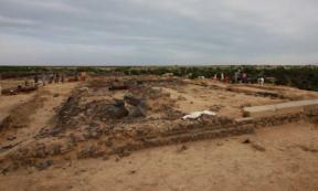 Excavation of one of the early churches found in Adulis, which likely served as the city’s cathedral. Source: Antiquity Publications Ltd