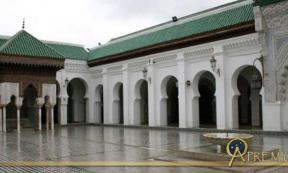 Courtyard, Al-Qarawiyyin University, Fes. Morocco