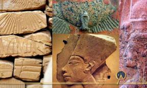 Collage of Egyptian art, design by Anand Balaji.