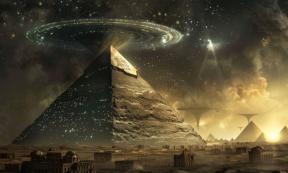 AI Depiction of Ancient Aliens Influencing Early Civilizations.