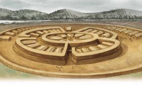 Reconstruction of Arkaim, Russia. Source: Ilin / Adobe Stock