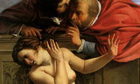 Susanna and the Elders, by Artemisia Gentileschi in 1610. Source: Public domain