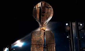 Two years ago, German scientists dated the Idol as being 11,000 years old.