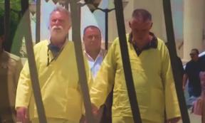 Jim Fitton, a retired British geologist on holiday, was sentenced to 15 years of prison in Iraq for antiquities smuggling.		Source: YouTube screenshot / itv News