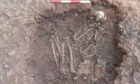 Bronze Age skeleton found at Stragglethorpe, during archaeological work on the Highways Agency scheme, England. Representational image only.  (CC BY 2.0)