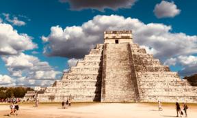 El Castillo, also known as the Temple of Kukulcan