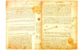 A sample of Codex Leicester by Leonardo da Vinci. Source: Public Domain