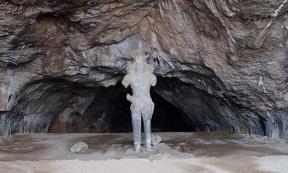 The Colossal Statue of Shapur, Powerful King of the Sassanian Empire