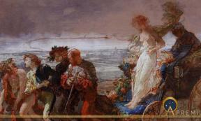 La Courtisane by Thomas Couture (1864) (Public Domain)