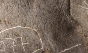 Roman inscriptions found at a depth of more than 200 meters in Cova de les Dones, Spain