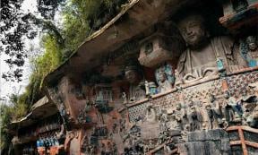 Dazu Rock Carvings in Chongqing, China . Source: rabbit75_fot/Adobe Stock