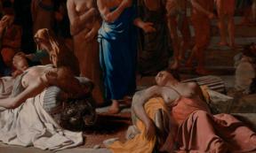 Plague in an Ancient City by Michiel Sweerts.  Source: Public Domain