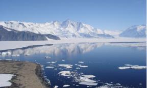 Mt. Herschel, Antarctica in the wintertime