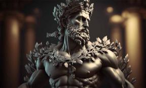 AI representation of Greek God Dionysus.