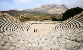Ancient Greek theater (Segesta).