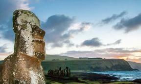 Moai statues on Easter Island