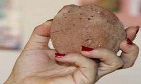 The Bronze Age rattle discovered at the Acemhöyük excavation site in Turkey. 