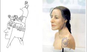 Archeologists and anthropologists believed the warrior was not only female - and a pig-tailed teenager - but a member of an elite corps of warriors within the Pazyryk culture. Picture: Marcel Nyffenegger, Natalia Polosmak