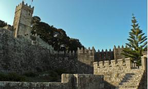 Fortifications at Monterreal Castle.