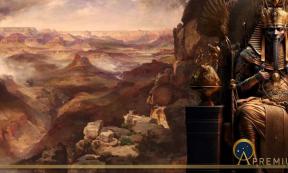 Grand Canyon of the Colorado River (1892–1908) by Thomas Moran, illustrator of John Powell’s book (Public Domain) and Pharaoh on a Throne (amith/ (Adobe Stock)