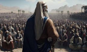 A religious leader talks to hundreds of people. Source: ZaYoNiXx/Adobe Stock