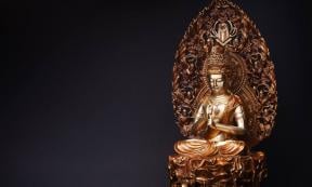 Bronze statue of Bodhisattva Guan Yin
