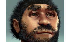 Forensic facial reconstruction of Homo erectus pekinensis, commonly known at Peking Man.