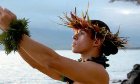 Male Hula dance performer. Source: Guntherize / Adobe Stock.