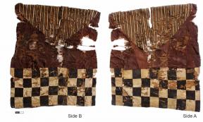 Image depicting the Inka tunic or Unku found in northern Chile from the wearer’s point of view. Source: Correa-Lau, J., et. al. / CC BY 4.0