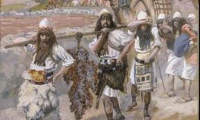Painting: The Grapes of Canaan, c. 1896-1902. Source: Public Domain