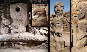 Selection of the recent discoveries made at Karahan Tepe and Göbekli Tepe in Turkey. Source: Author provided