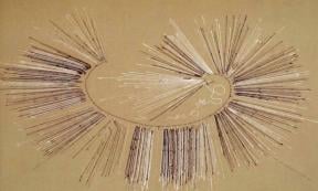 Khipu no. 780 at Museo Chileno de Arte Precolombino, Santiago, 
