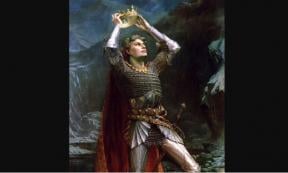 King Arthur by Charles Ernest Butler.	Source:	 Public Domain