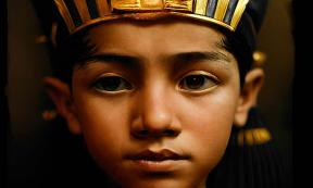 Boy king Tutankhamun. Source: Mikolaj Niemczewski / Adobe Stock.