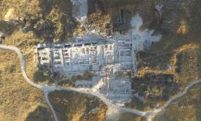 Aerial image of the excavations that have redefined the timeline of the Kingdom of David and Solomon. 	Source: Tandy archaeological expedition to Tel Gezer/CC-BY 4.0