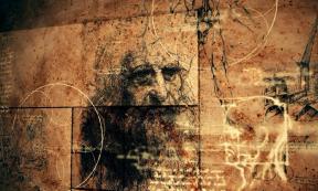 Leonardo da Vinci portrait and anatomical sketches.   Source: klss777 / Adobe Stock