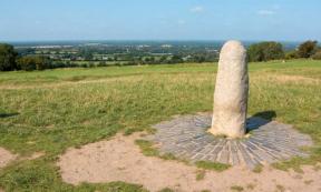 Stone of Destiny, also known as Lia Fail. Hill of Tara. County Meath. Source: jamegaw/Adobe Stock