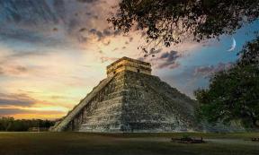 Illustration of an ancient Mayan village. Source: jdross75/Adobe Stock
