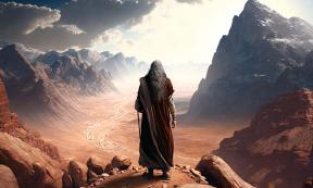 Moses parting the Red Sea. (pozitivo / Adobe Stock)