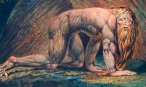 William Blake's ‘The Madness of Nebchuadnezzar’: Does the Book of Daniel confuse Nebchuadnezzar II with Nabonidus? Source: New World Encyclopedia/CC-BY-SA 3.0