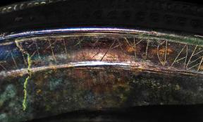 Inscription on the Negau helmet B. Source: Peter1936F / CC BY-SA 4.0