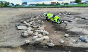 Funnelbeaker burial Neolithic stone 