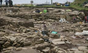 Excavations at the Ness of Brodgar. Source: Ruth_W / CC BY-SA 2.0.