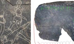 Images of the slate recovered