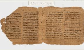 Sheet 15 from the Crosby Schoyen Codex