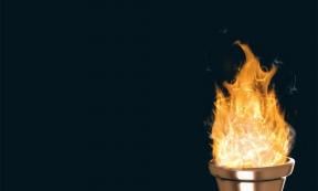 Depiction of the Olympic torch. Source: vectorfusionart / Adobe stock