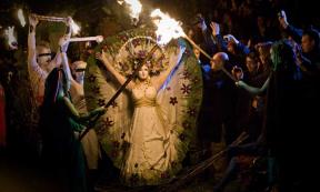 Beltane Fire Festival Celebrations.