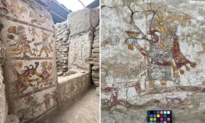 Painted Throne Room of a Powerful Moche Woman Revealed at Pañamarca