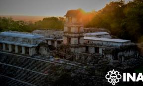 The Palace of Palenque, Mexico, seen from the Temple of the Inscriptions. Source: Mauricio Marat/ INAH